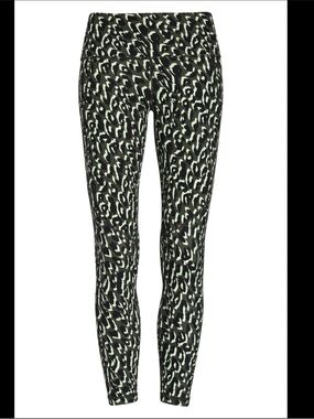 Sweaty Betty The Power 7/8 Legging Tights Green Leopard XL